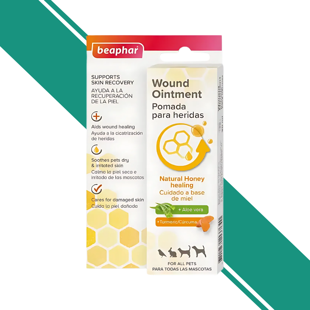 Beaphar Wound Ointment for Dogs, Cats, Small Animals and Birds – 30ml